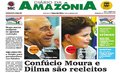 Capa do jornal Diário da Amazônia desta segunda-feira