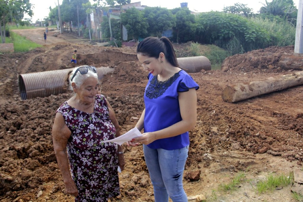 Bueiro é recuperado na Bandonion após pedido de Cristiane Lopes - Gente de Opinião