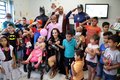  Crianças do setor de oncologia do Hospital de Base, em Porto Velho, recebem a visita de heróis da Marvel e DC