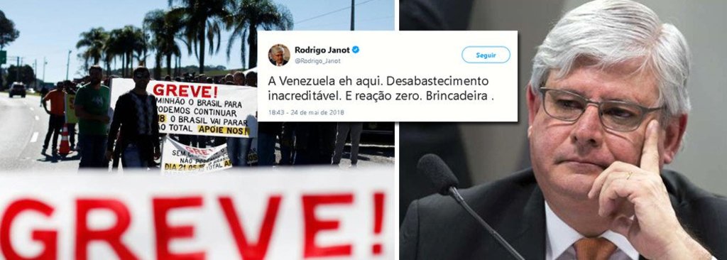 Janot: a Venezuela é aqui - Gente de Opinião