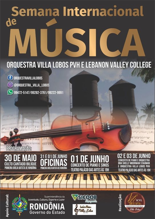 Semana Internacional de Música uma realização da Villa-Lobos - Por Zekatraca - Gente de Opinião