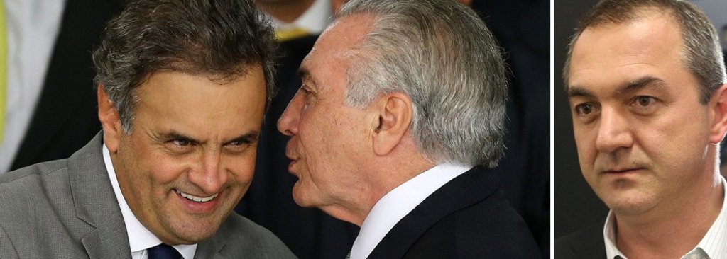 Já são 6 os encontros clandestinos entre Temer e Aécio desde bomba Joesley - Gente de Opinião