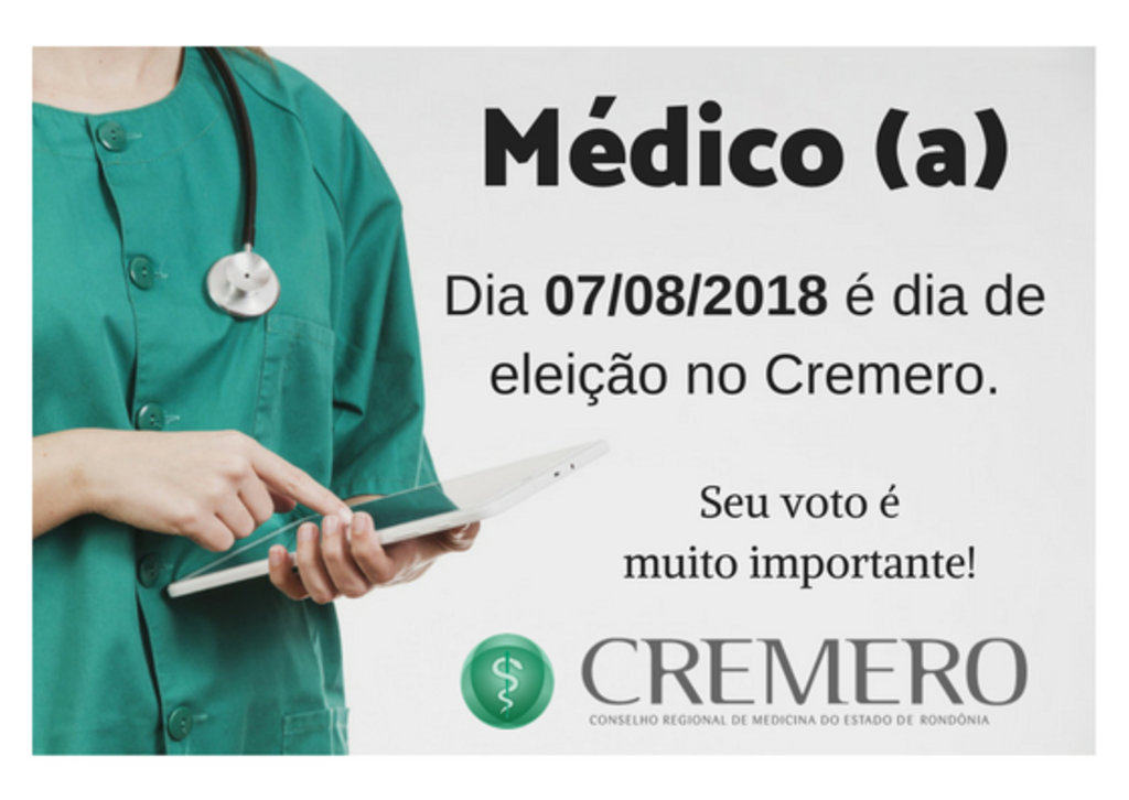 Eleição no Cremero acontece nesta terça-feira (07) - Gente de Opinião