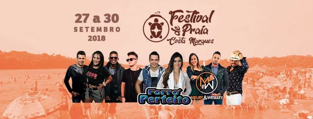 Começa nesta quinta feira o XVII Festival de Praia de Costa Marques - Por Zekatraca - Gente de Opinião