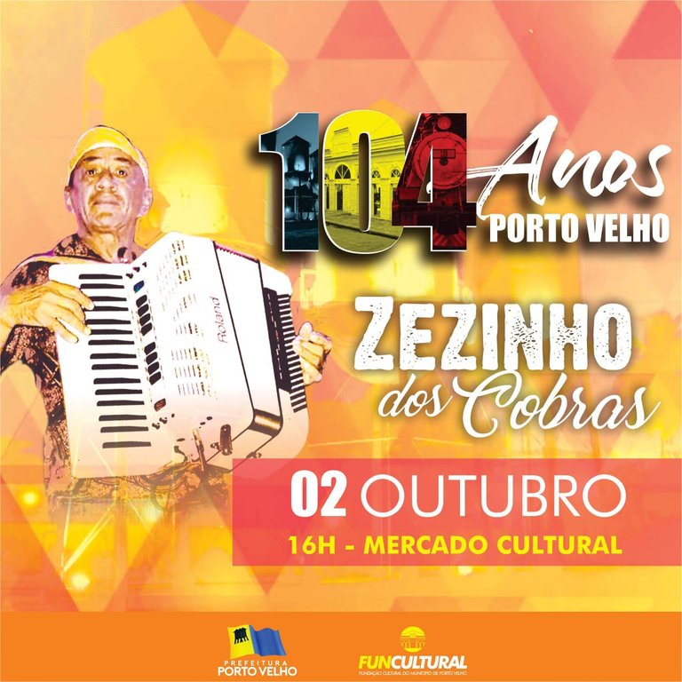 Funcultural resolveu homenagear o melhor tocador de sanfona de toda Rondônia - Por Zekatraca - Gente de Opinião