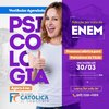 Vestibular Agendado do Curso de Psicologia da Faculdade Católica segue até sábado, 30