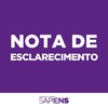 Sapiens : Nota de Esclarecimento sobre situação alarmada nos grupos de mensagens instantâneas