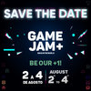 Começa agora a jornada Game Jam+!