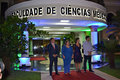 Inauguração do prédio de Ciências Médicas da FIMCA. 