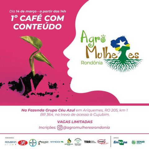 Chegou a vez Delas! Inscrições abertas para 1º encontro Agro Mulheres Rondônia - Gente de Opinião