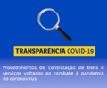 Prefeitura de Cacoal lança Portal da Transparência COVID-19