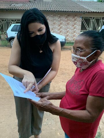 Vereadora Cristiane Lopes volta ao Bairro Aponiã e constata abandono pelo Poder Público  - Gente de Opinião