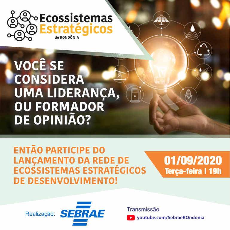 Sebrae convida lideranças e entidades para dar resposta à crise econômica nos 52 municípios de Rondônia - Gente de Opinião