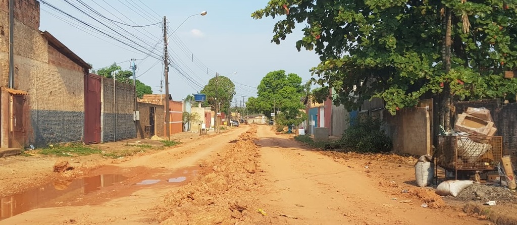 Promessa de asfalto na rua Cajueiro no bairro Castanheira segue sem ser cumprida - Gente de Opinião