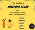 Domingo tem Feira Cultural Novembro Negro no Mercado Cultural.