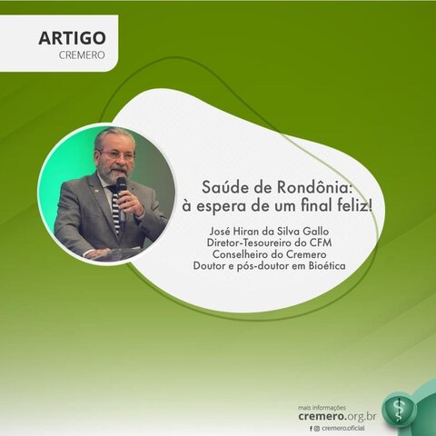 Saúde de Rondônia: à espera de um final feliz! - Gente de Opinião