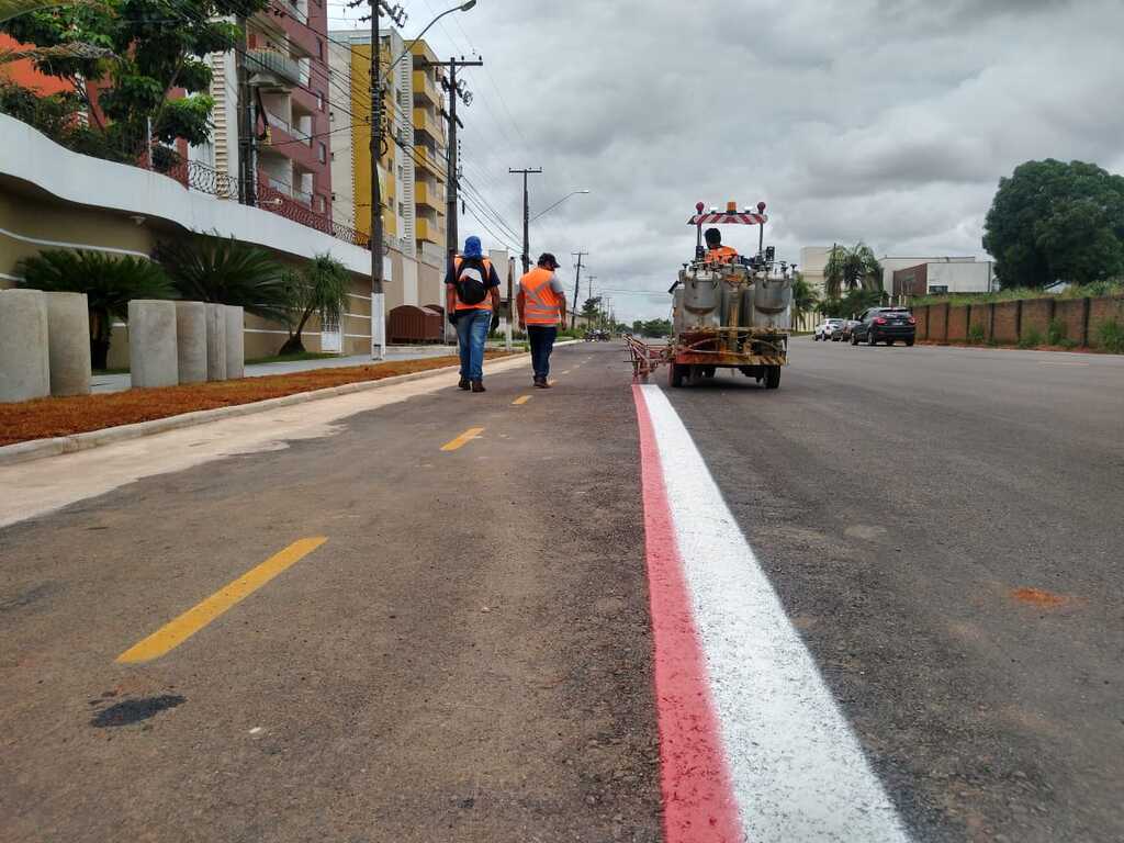 Prefeitura de Porto Velho investe em ciclofaixas em ruas da capital - Gente de Opinião