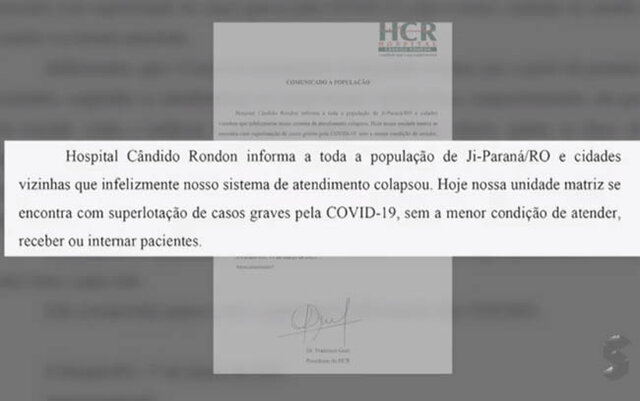 Hospitais particulares de Rondônia suspendem atendimentos a novos pacientes - Gente de Opinião