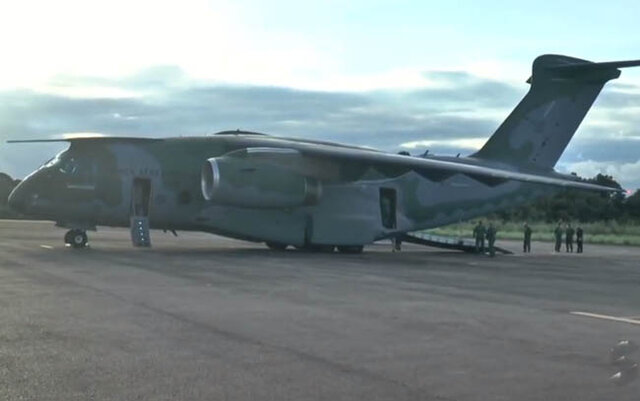 Aviões da FAB que transportam com oxigênio chegam em Rondônia - Gente de Opinião