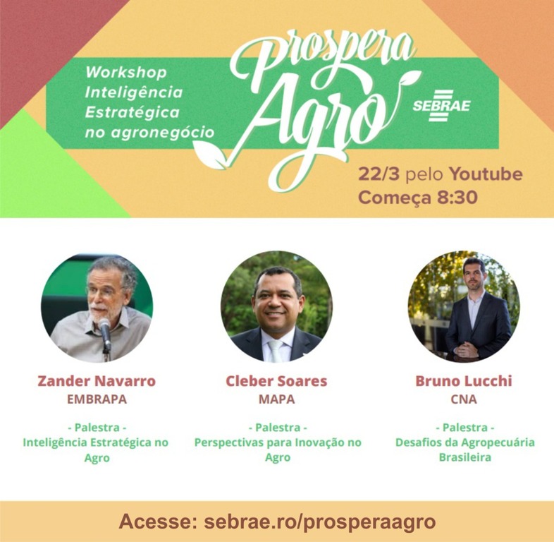 Iniciativa do Sebrae reúne especialistas para debaterem novas perspectivas do agronegócio - Gente de Opinião