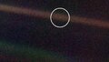 A pale blue dot