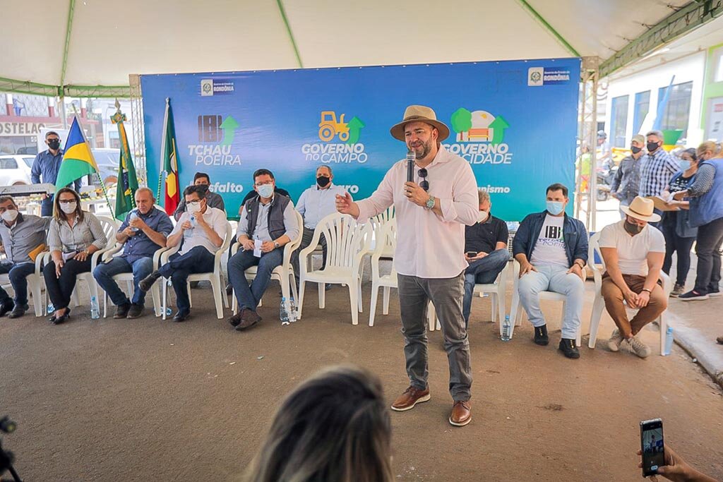 Presidente Alex Redano acompanha o lançamento do Tchau Poeira em Colorado D’Oeste  - Gente de Opinião