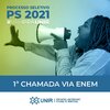 PS UNIR 2021 - Convocação de alunos da 1ª Chamada 