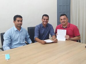 Vereador encaminhou PL de Horta Comunitária ao Executivo Municipal - vice prefeito cassio nov 2021 - Gente de Opinião