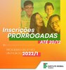 Prorrogadas as inscrições de seleção do IFRO para o primeiro semestre de 2022