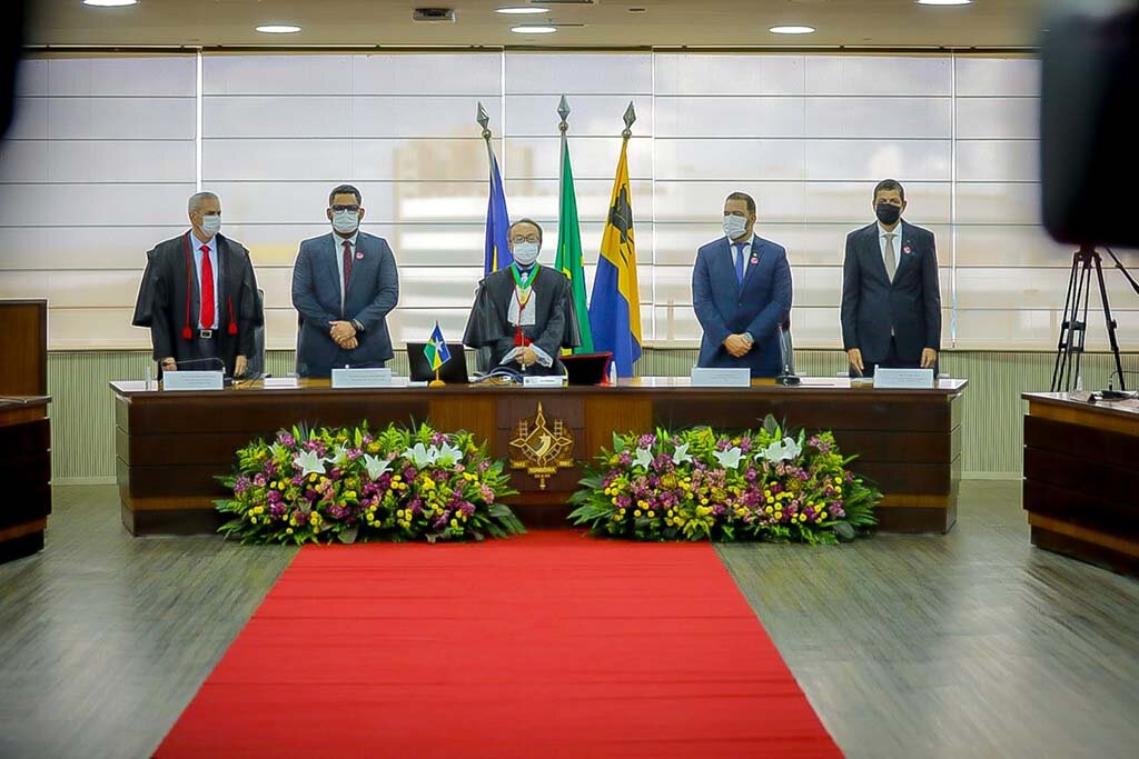 Presidente Alex Redano prestigia a posse dos novos gestores do Tribunal de Justiça de Rondônia  - Gente de Opinião