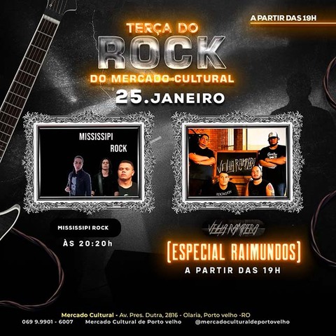 TERÇA DO ROCK - Especial Raimundos hoje no Mercado Cultural - Gente de Opinião