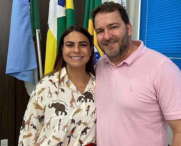 Presidente do Republicanos, Alex Redano dá boas vindas à deputada Mariana Carvalho ao partido  - Gente de Opinião