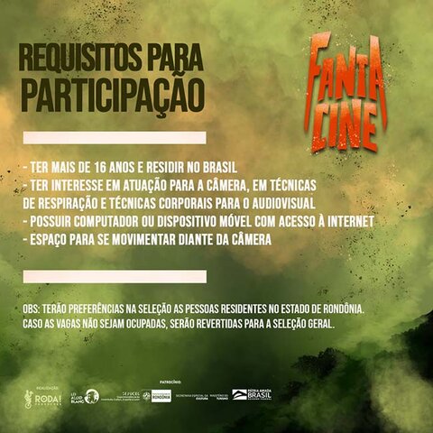 Mostra de Cinema de Rondônia abre inscrições para oficina - Gente de Opinião