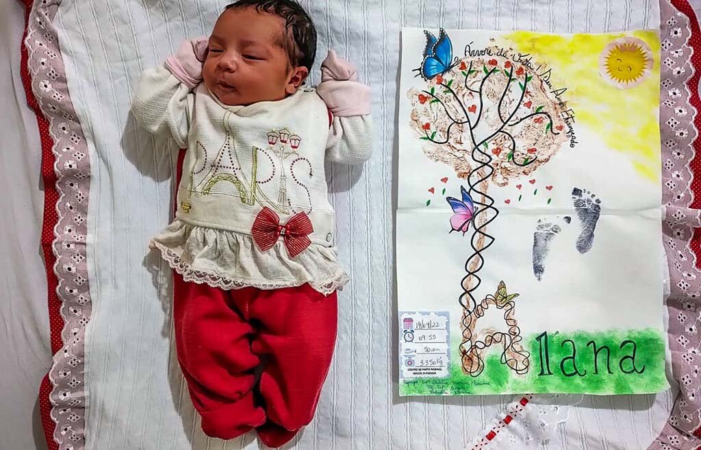 Placenta vira arte para presentear mães no Centro de Parto Normal - Gente de Opinião