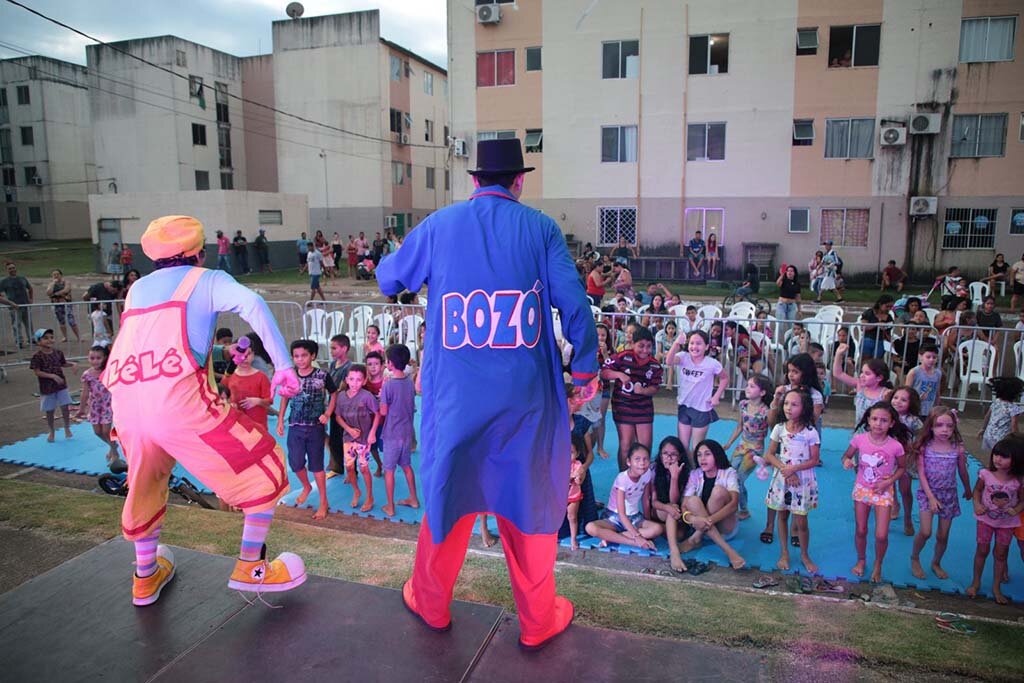 Projeto Arte no Entardecer contempla moradores do residencial Morar Melhor em Porto Velho - Gente de Opinião