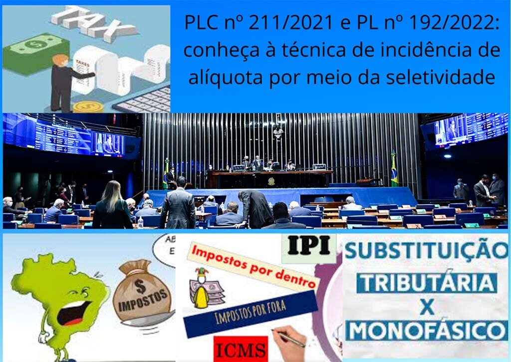 PLC nº 211/2021 e LC nº 192/2022: conheça a técnica de incidência de alíquota por meio da seletividade - Gente de Opinião