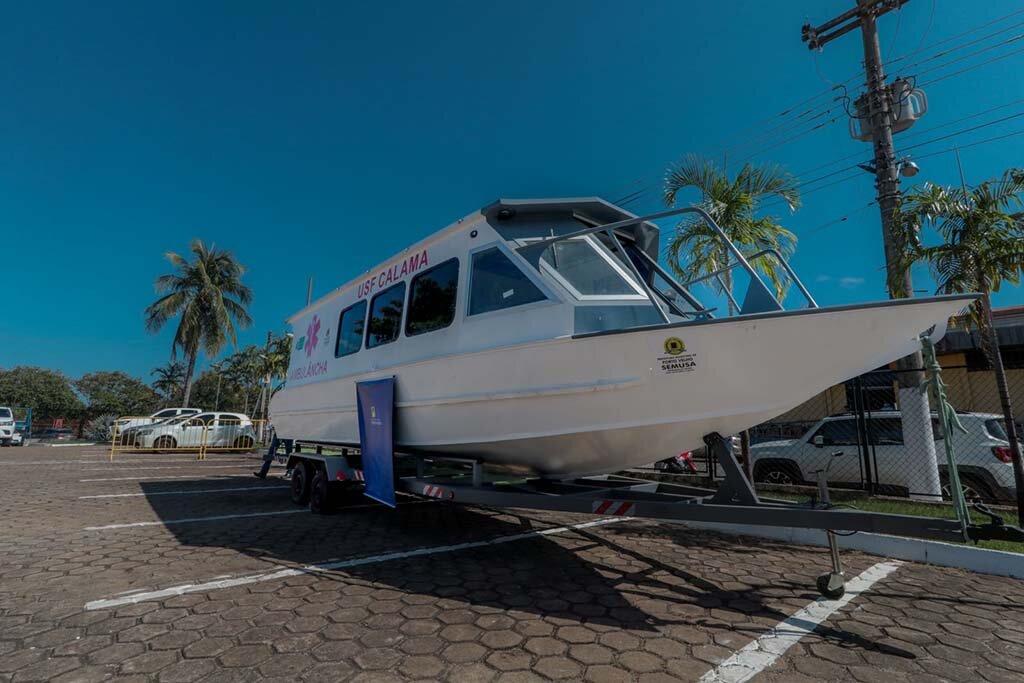 Prefeitura de Porto Velho recebe ambulancha para atender ao distrito de Calama  - Gente de Opinião