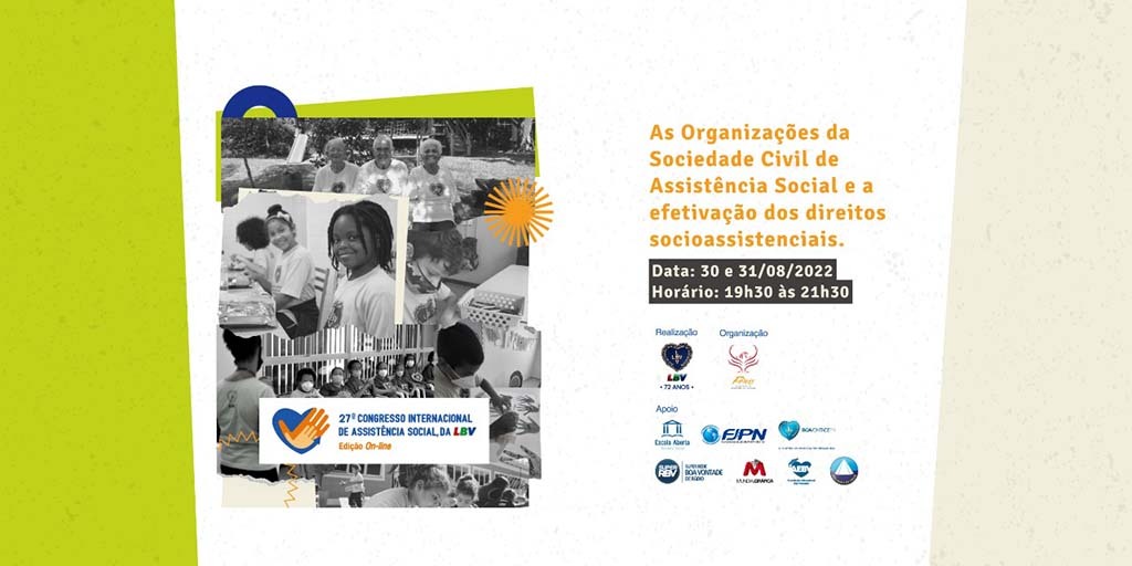 “As Organizações da Sociedade Civil de Assistência Social e a efetivação dos direitos socioassistenciais” é tema de congresso on-line - Gente de Opinião