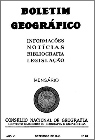 Boletim Geográfico, n° 69, dezembro de 1948 - Gente de Opinião