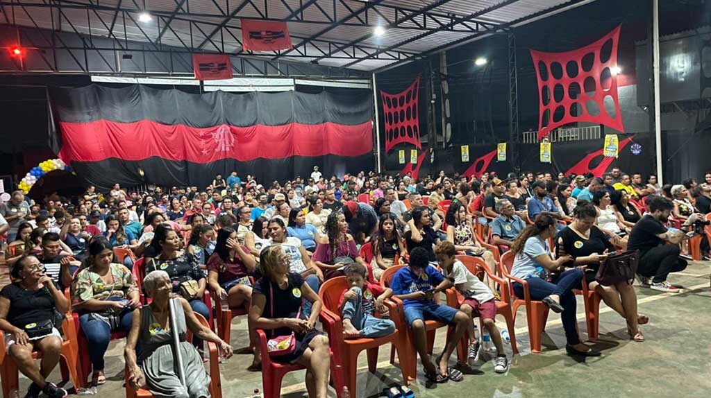 Mais de 500 pessoas participam de reunião com a presença do candidato a vice-governador, Sérgio Gonçalves em Porto Velho - Gente de Opinião