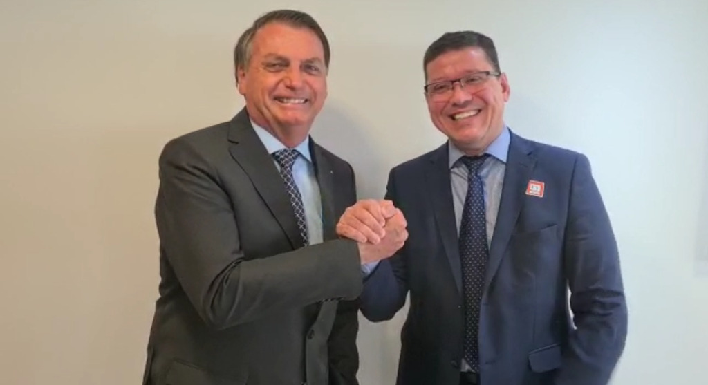 Coronel Marcos Rocha declara voto ao presidente Jair Bolsonaro, mesmo depois da justiça proibir que ele use a imagem do presidente em sua propaganda - Gente de Opinião