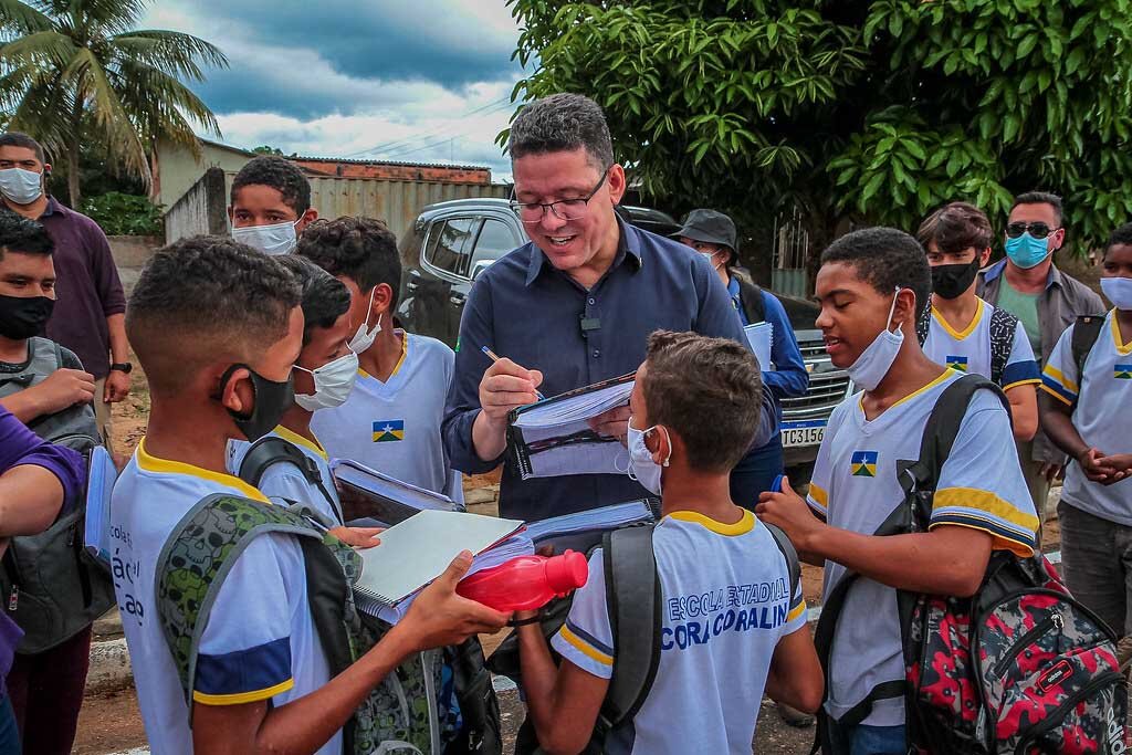 Investimentos na Educação de Rondônia marcam gestão  do coronel Marcos Rocha - Gente de Opinião