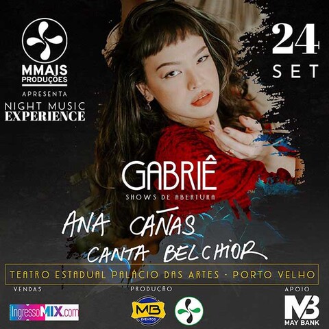 Gabriê abre show de Ana Canãs neste sábado, em Porto Velho - Gente de Opinião