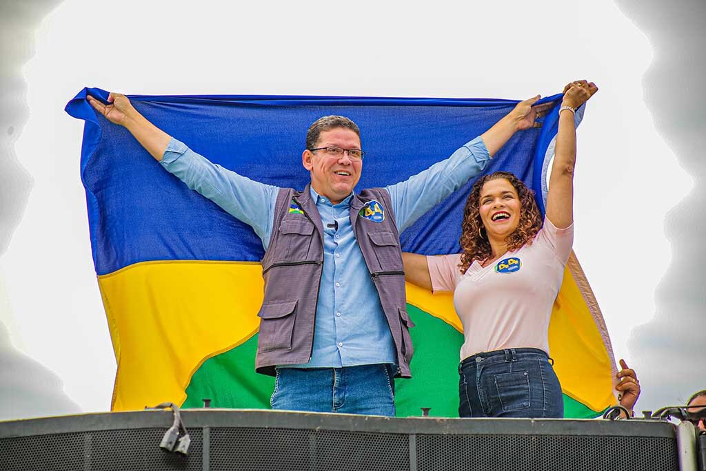 Carreata do coronel Marcos Rocha mobiliza população rumo à vitória no 1° turno, em Rondônia - Gente de Opinião