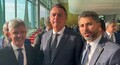 Em Brasília, Marcos Rogério e Bagattoli mantém encontro com Bolsonaro