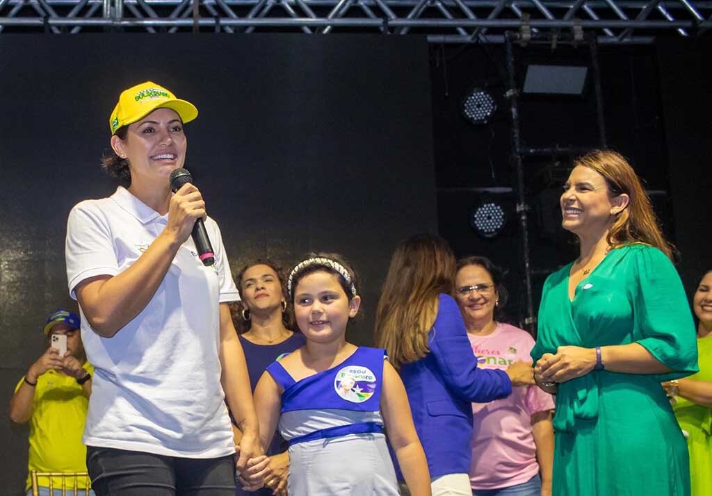 Evento conduzido por Mariana Carvalho com a presença de Michelle Bolsonaro fortalece apoio feminino à reeleição do presidente - Gente de Opinião