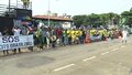 Manifestantes permanecem acampados nas proximidades da 17 brigada em Porto Velho