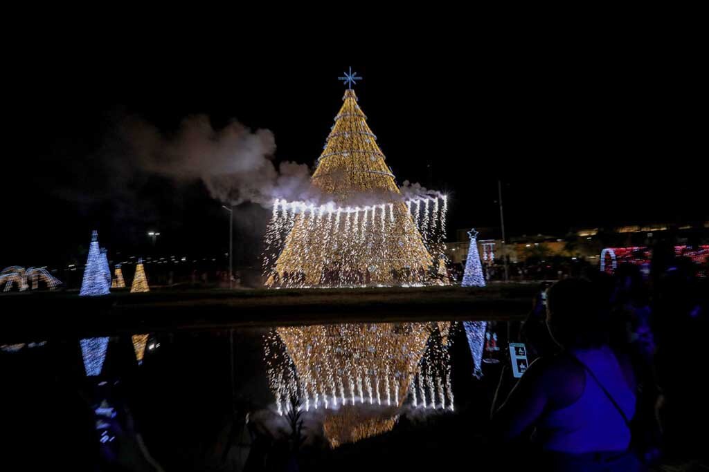 Iluminação do Parque da Cidade marca abertura do Natal Porto Luz 2022 - Gente de Opinião