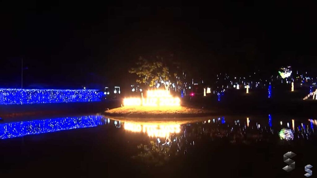 Parque da Cidade tem a mais bela iluminação de Natal da história de Porto Velho - Gente de Opinião