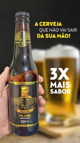 Chopp Coronel Church lança cerveja engarrafada - Gente de Opinião